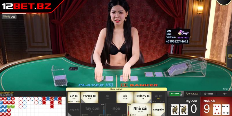 Quy tắc rút bài của Banker trong Baccarat 12BET