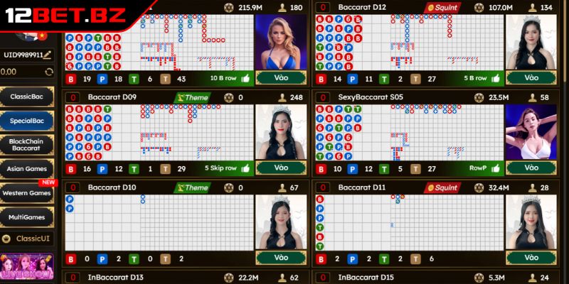 Kho trò chơi đa dạng tại DG Casino