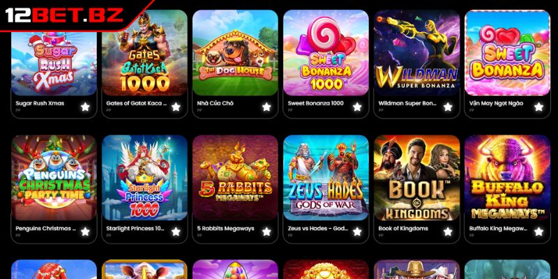 Khái quát về sảnh chơi nổ hũ Pragmatic Play 12BET