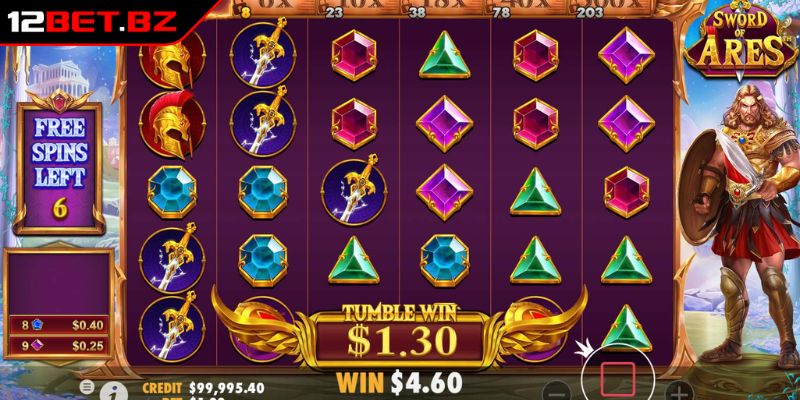 Nổ hũ Pragmatic Play 12BET Sword Ares